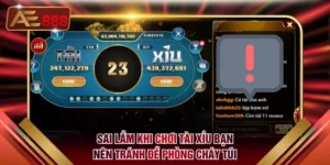 Sai lầm khi chơi Tài Xỉu